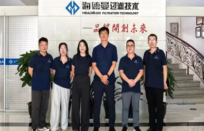 Група Jiangsu Modern відвідує Headman Engineering Machinery Filtration для нового етапу співпраці